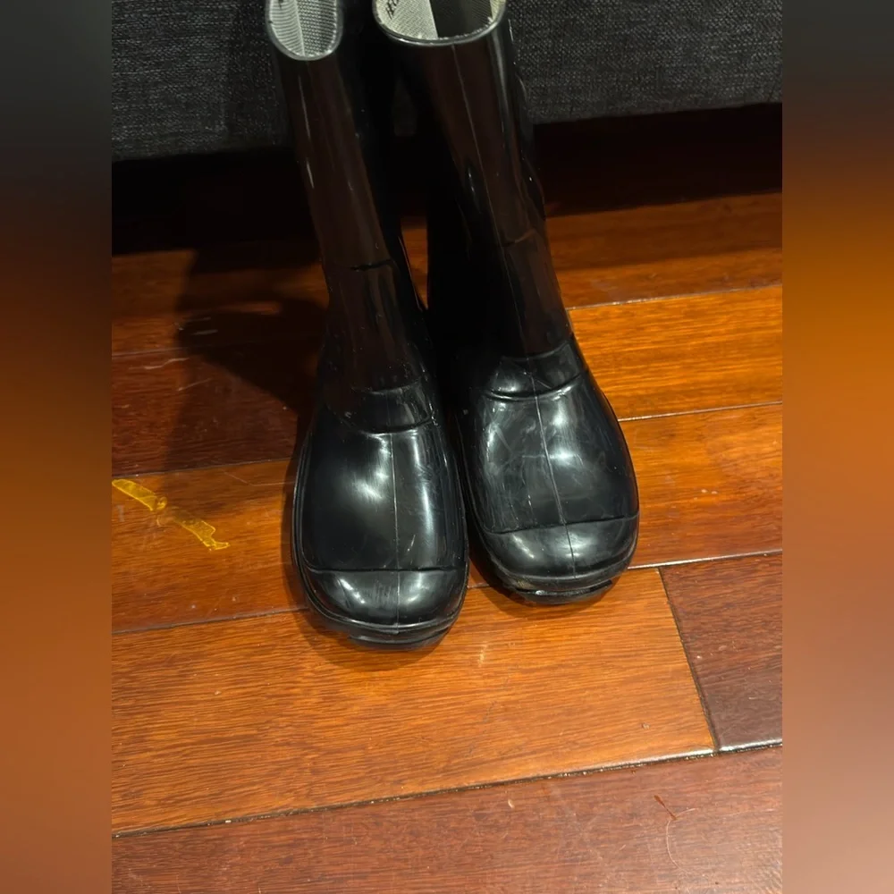 Skeeper Kid's Rain Rubber Boots Size 32 / US Youth 1 Black